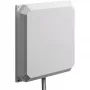 Kryptinė 2.4/5 GHz 6 dBi 60° lopinė antena su 4 RP-TNC jungtimis