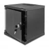 Stovas/spintelė/sieninis tinklo stovas DELOCK 43422 6U 30 kg IP20, juoda, su raktu