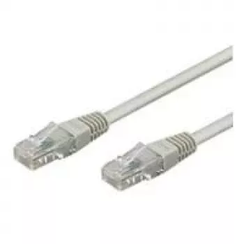 Wentronic Goobay CAT 5e Patch Laidas, U/UTP, Pilka, 0,5 m - CCA Vario mišinys (68337)