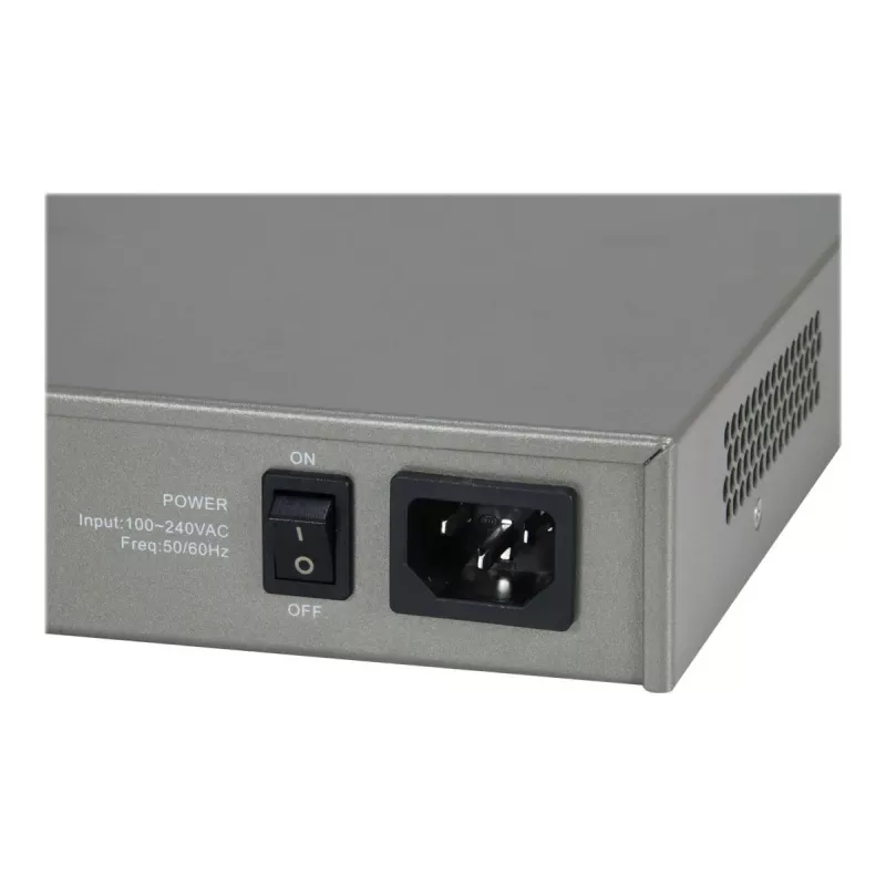 LevelOne GTL-2091 Valdomas L3 Gigabit Ethernet (10/100/1000) jungiklis, pilkas