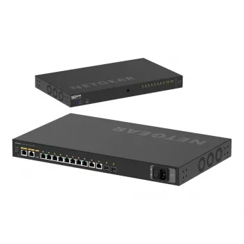 NETGEAR M4250-10G2XF-PoE++ valdomas L2/L3 gigabitinis eterneto jungiklis su PoE (10/100/1000) 1U juodas