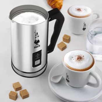 Bialetti MK01 Automatinis pieno putotojas, nerūdijantis plienas