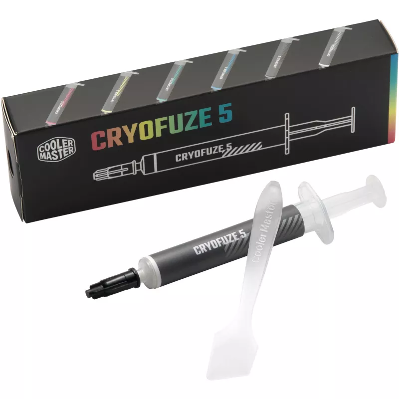 Termopasta Cooler Master CRYOFUZE 5 WHITE 3g – aukšto laidumo termo sąsajos junginys CPU/GPU
