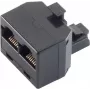 Jungtis ShiverPeaks BS71230-8 3xRJ-45 Juoda