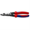 Knipex 13 72 200 ME kabelių nuėmiklis Juoda, Mėlyna, Raudona, Nerūdijantis plienas