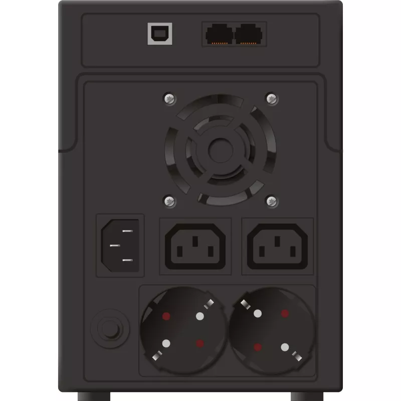 PowerWalker VI 2200 SHL Schuko nepertraukiamo maitinimo šaltinis (UPS) Line-Interactive 2,2 kVA 1200 W 4 AC lizdai