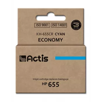 Actis KH-655CR rašalo kasetė (HP 655 CZ110AE atitikmuo; Standartinė; 12 ml; žydra)