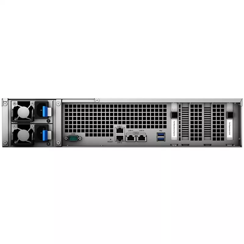 Synology FlashStation FS6400 24 skyrių NAS serveris 2U spintai, Intel Xeon 4110, 32 GB DDR4