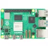 Vienos plokštės kompiuteris Raspberry Pi 5 kūrimo plokštė – 2400 MHz Arm Cortex-A76, iki 16 GB LPDDR4x, MicroSD, USB 3.2, Wi‑Fi 5