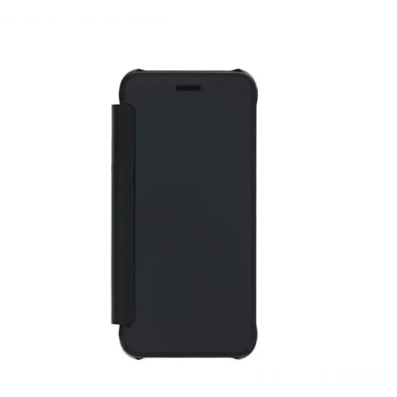 Telefono dėklas su pinigine Tellur, skirtas iPhone 8, dirbtinė oda, juodas, su veidrodžiu
