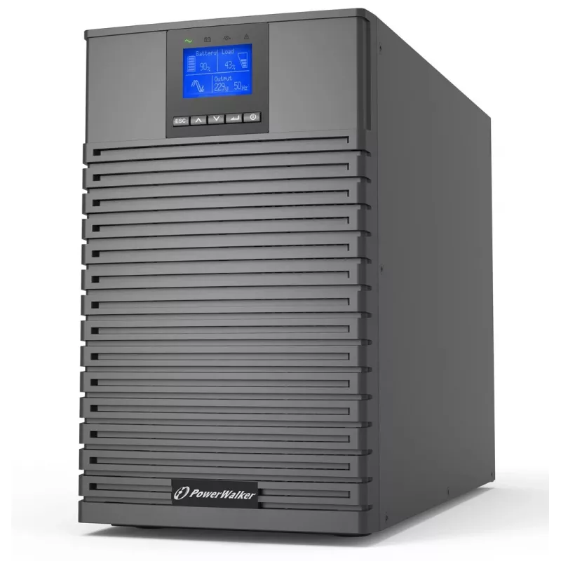 PowerWalker VFI 2000 ICT IoT nepertraukiamo maitinimo šaltinis (UPS) 2 kVA / 2000 W, 8 išėjimai, Online dvigubos konversijos