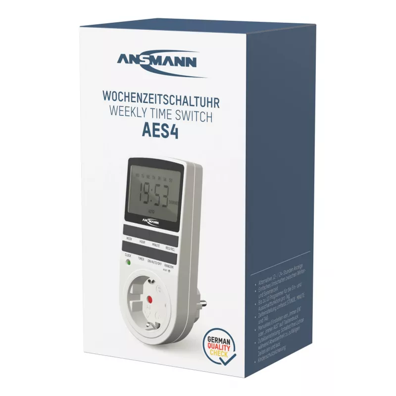 Kasdieninis/savaitinis laikmatis Ansmann 1260-0006