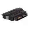 Adapter SATA SATA 22 kontaktų FM SATA 13 kontaktų M Juodas DeLOCK
