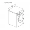 Bosch WNA13401PL skalbyklė-džiovintuvė 8 kg / 5 kg 1400 aps./min. balta