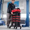 Riedėjimo platforma sisteminėms dėžėms EINHELL E-Case, juoda, apkrova iki 120 kg