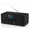 Internetinis radijas JVC RA-E981B – Wi‑Fi ir Bluetooth srautinis perdavimas, DAB+, FM, 2x5W, 40 išankstinių nustatymų, USB, AUX, LCD ekranas