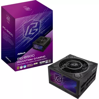 Maitinimo blokas ASRock Phantom Gaming PG-850G 850W 80PLUS GOLD pilnai modulinis