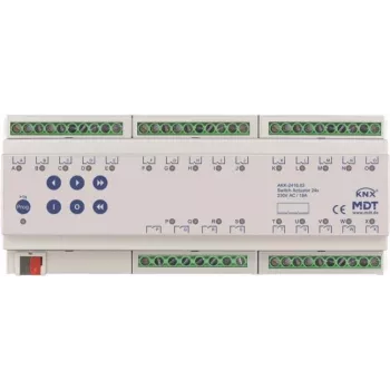 MDT AKK-2416.03 perjungimo pavara 24 kanalų 12TE REG 16A 230VAC kompaktiška 70µF 10EVG
