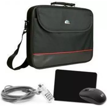 PEDEA Notebook Bag Starter Kit 43,9 cm 17,3 inch juodas - Dėklas (SET030-66067015)