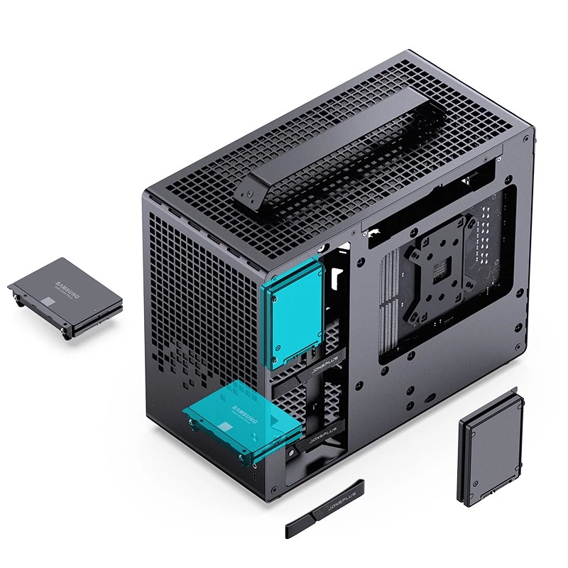 Jonsplus MATX Handle Case Z20 - juoda
