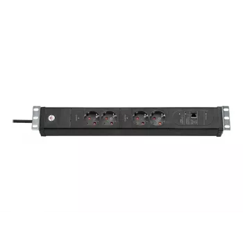 Brennenstuhl Premium-Web-Line V3 tinklu valdomas 4 lizdų ilgintuvas, Ethernet, 3m (1156057984)