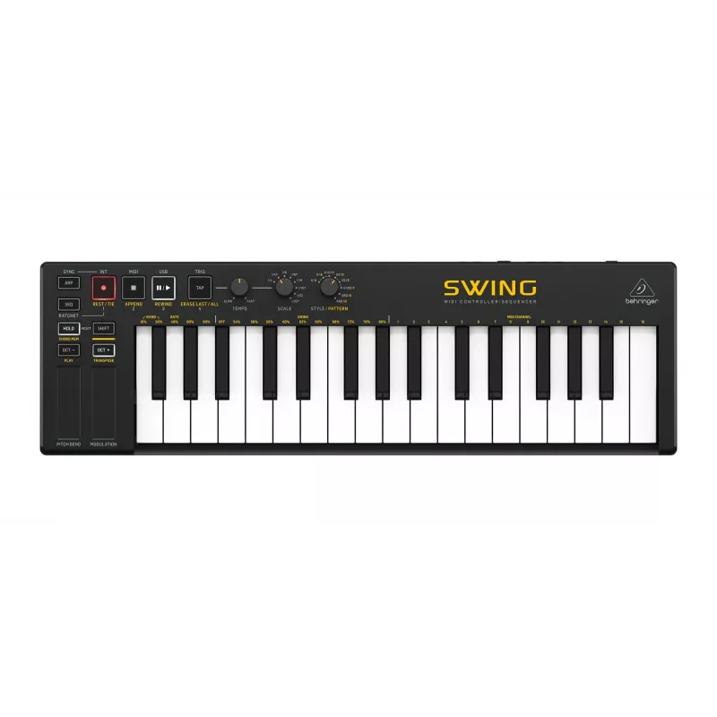 Behringer SWING MIDI valdymo klaviatūra