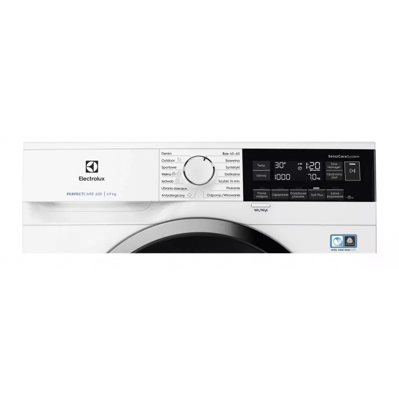Electrolux EW6SN347SP skalbyklė, 7 kg, balta