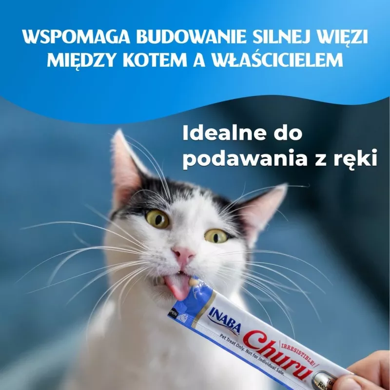 Šlapias kačių ėdalas INABA Churu 80P Tuna receptas – 80 tūtelių po 14 g