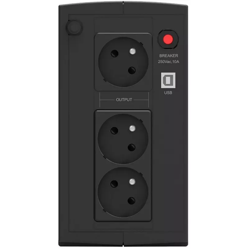 PowerWalker 10121071 nepertraukiamo maitinimo šaltinis (UPS) Line-Interactive 1 kVA 600 W 3 AC išėjimai