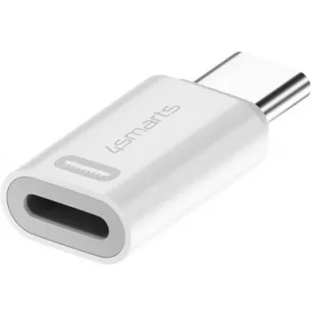 Adapter lyties keitiklis 4smarts 540711 Lightning USB-C Baltas
