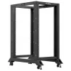 Lanberg atviras stovas 22U 600x1000 juodas