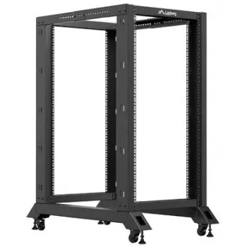 Lanberg atviras stovas 22U 600x1000 juodas