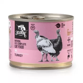 3COTY 34. Turkey Senior - šlapias kačių ėdalas - 180g