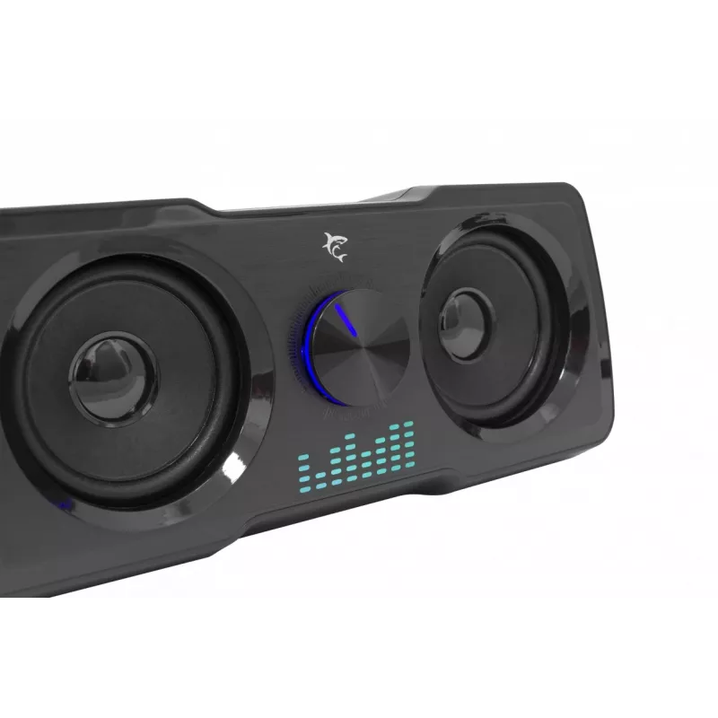 White Shark GSP-968 Mood RGB Gaming 2.2 garsiakalbių sistema, juoda
