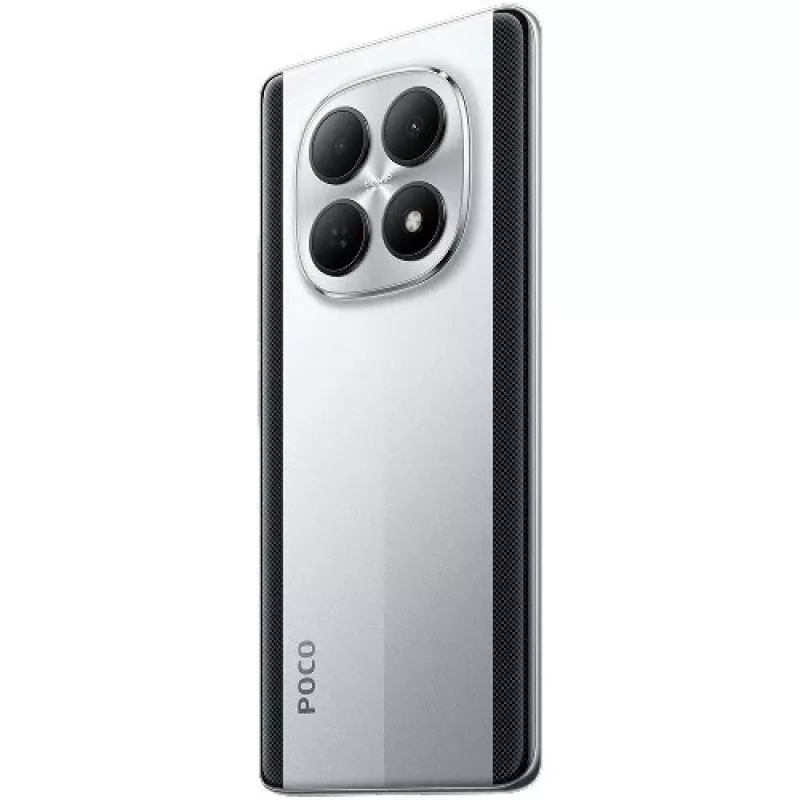 Išmanusis telefonas POCO M8 5G 17,2 cm (6,77 inch) Hybrid Dual SIM USB Type-C 8 GB 512 GB 5520 mAh sidabrinis