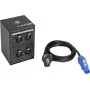 DMX skirstytuvas EUROLITE DMX Split 4 Mini 3pol su 4 išėjimais