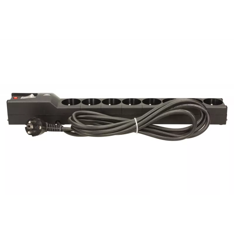 Lestar Lxa 816 Ga apsauginis filtras, 8 lizdai, 3m, juodas