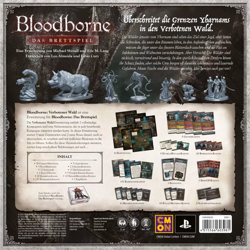 Bloodborne: The Board Game – Forbidden Woods (Priedas)