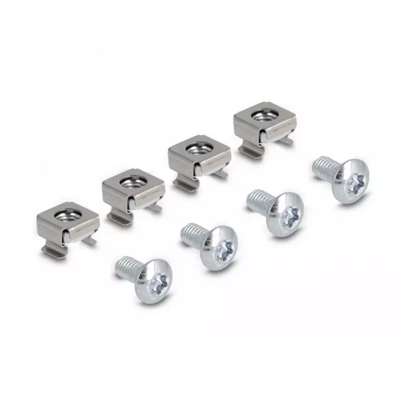 Montavimo kronšteinai DeLOCK 19 colių 450x40 mm 2 vnt. Juodi Metaliniai