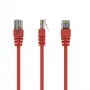 Gembird PP12-1.5M/R jungiamasis kabelis CAT5E UTP 1,5 m raudonas