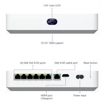 Ubiquiti UNVR-Instant-Kit vaizdo stebėjimo rinkinys, laidinis