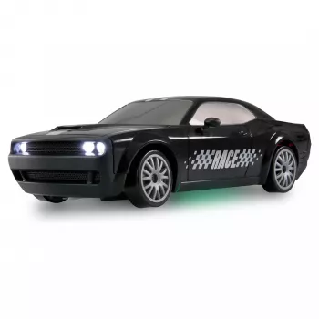 Amewi Drift Car 21110 4WD 1:20 RTR Black – radijo bangomis valdomas driftinis automobilis, 4 ratų pavara, 1:20 mastelis