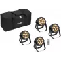 LED PARty Spot EUROLITE 42110204 RGB WW Silent — LED PAR šviestuvas, RGB + šilta balta
