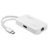Edimax EU-4308 USB-C šakotuvas, 3x USB 3.0 + Gigabit Ethernet