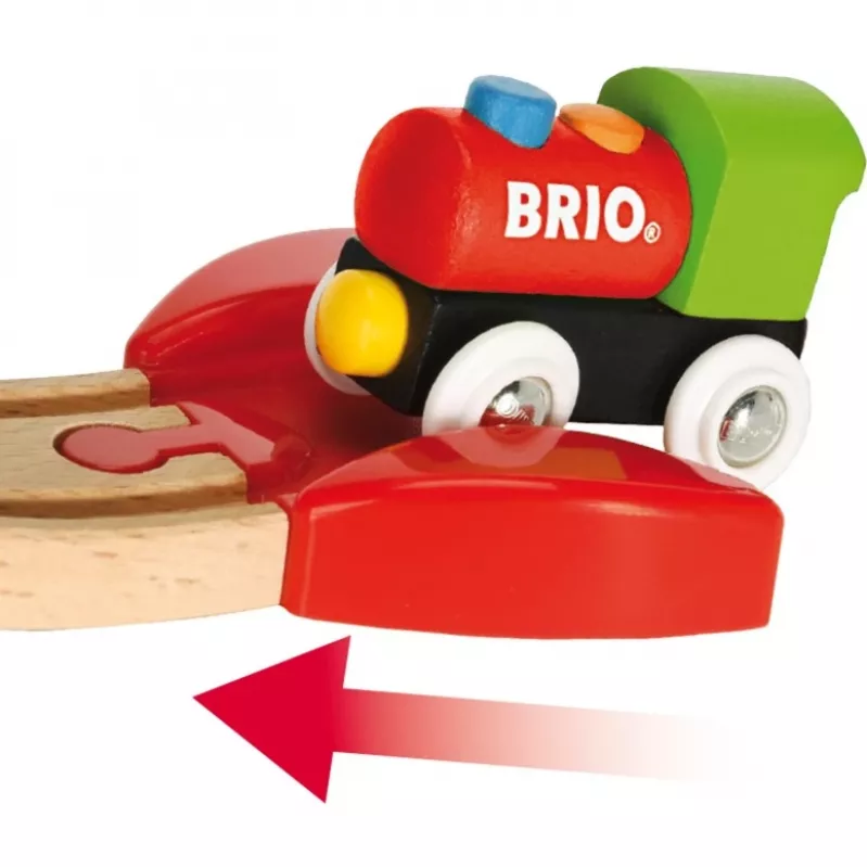 Traukinukas medinis startinis rinkinys Ravensburger BRIO įvairiaspalvis nuo 1,5 metų