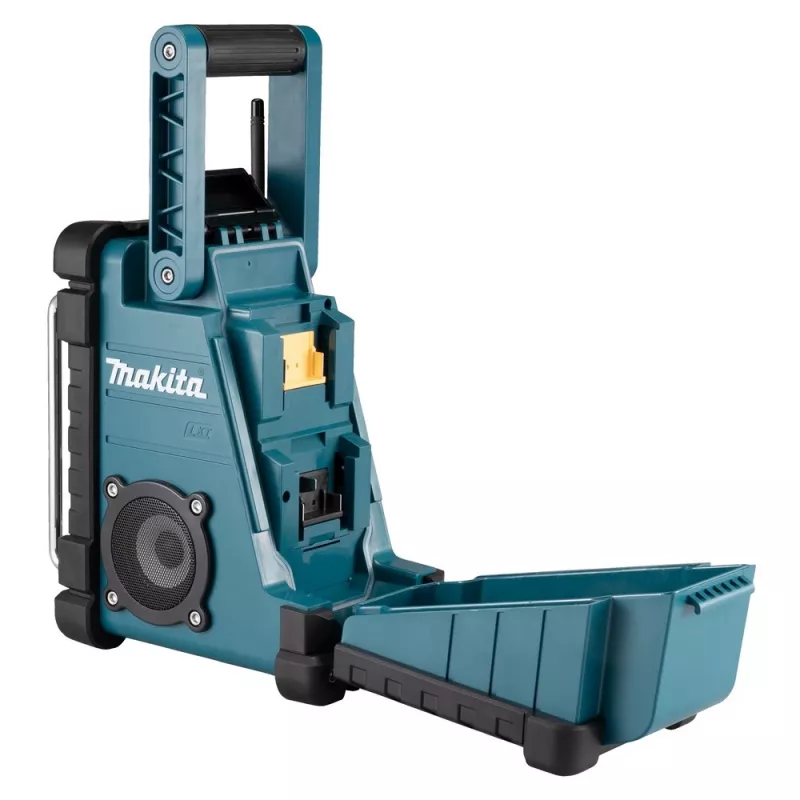 Darbovietės radijas Makita DMR116 skaitmeninis AM FM 3.5W turkio spalvos