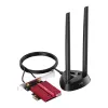 Vidinė WLAN Bluetooth tinklo plokštė Cudy WE9300S PCIe, Wi‑Fi 7 (802.11be) trijuostė 2.4/5/6 GHz, 5765 Mbit/s, Bluetooth 5.4, išorinė 2x2 antena