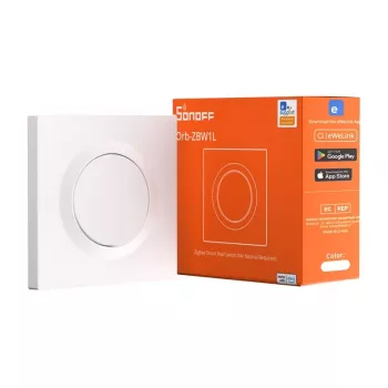 Sieninis jungiklis Sonoff ZBMINIL2-E ZigBee kompaktiškas Fusion serijos