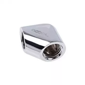 Alphacool Eiszapfen L-jungtis G1/4 vidinis sriegis prie G1/4 vidinio sriegio - Chromas (17259)