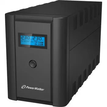 PowerWalker VI 2200 SHL Schuko nepertraukiamo maitinimo šaltinis (UPS) Line-Interactive 2,2 kVA 1200 W 4 AC lizdai